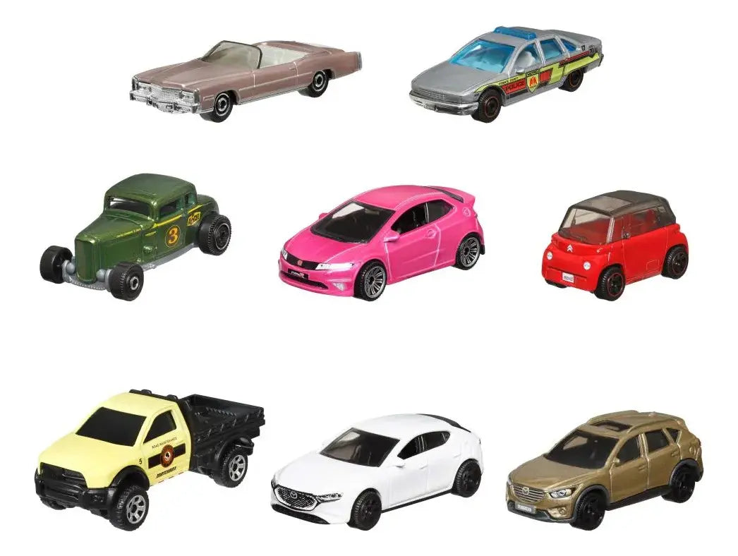 Matchbox Pack 8 autos a escala 1:64 HVR81