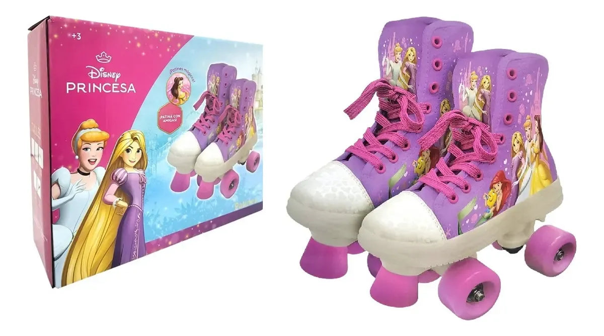 Patines Zapatilla Disney Princesas Talle 28-32 12255