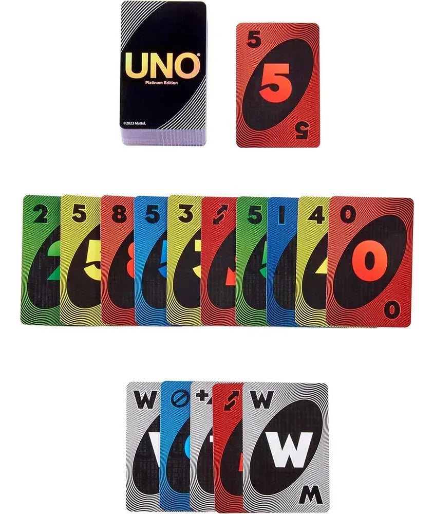 Juego De Cartas Uno Edicion Platino Hpy61
