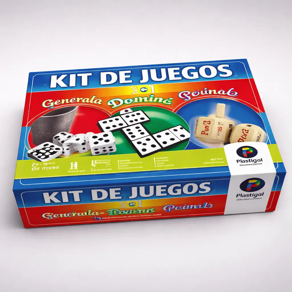 Kit De Juegos 3 En 1 Domino Generala Perinola 147