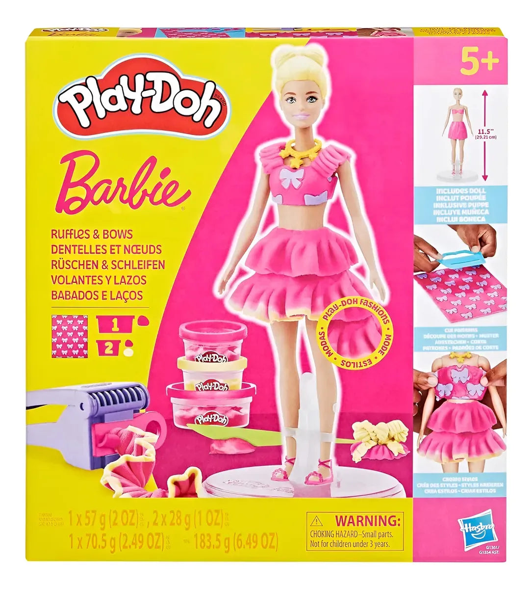 Playdoh Barbie Diseñador De Vestidos G1354