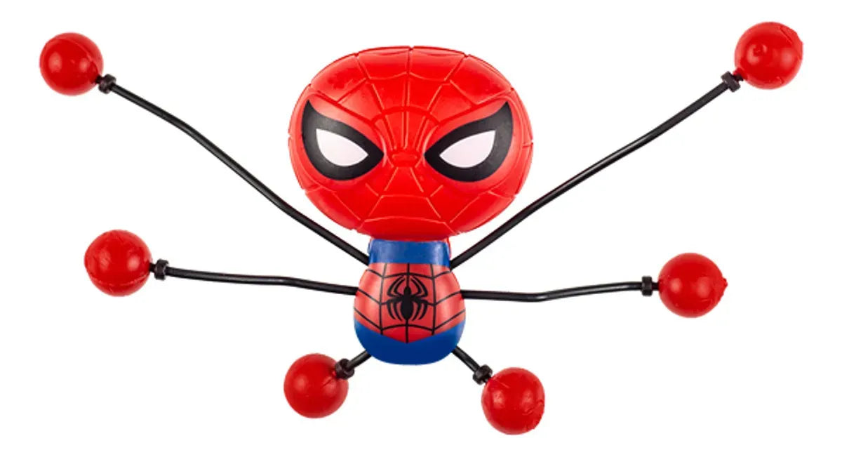 Muñeco Spiderman Wall Walker Sticky Feet 6812