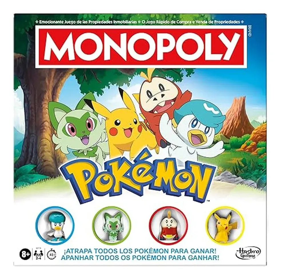 Hasbro Family Monopoly Pokemon G0716