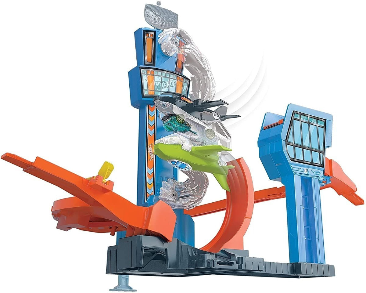 Hot Wheels Pista Jet Jump Airport Aeropuerto Gfh90 Mattel