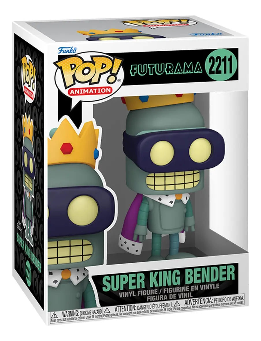 Funko Pop Animation: Futurama S5- Super King Ben 90430