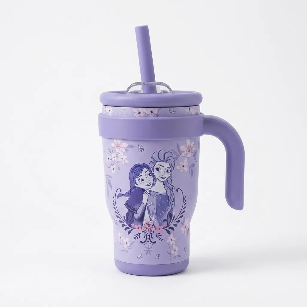 Vaso Termico Infantil 400ml Frozen Clandy DFZ8424