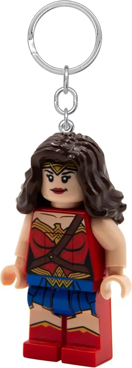Lego Llavero Mujer Maravilla Super Heroes Con Luz LGL-KE117H LE019