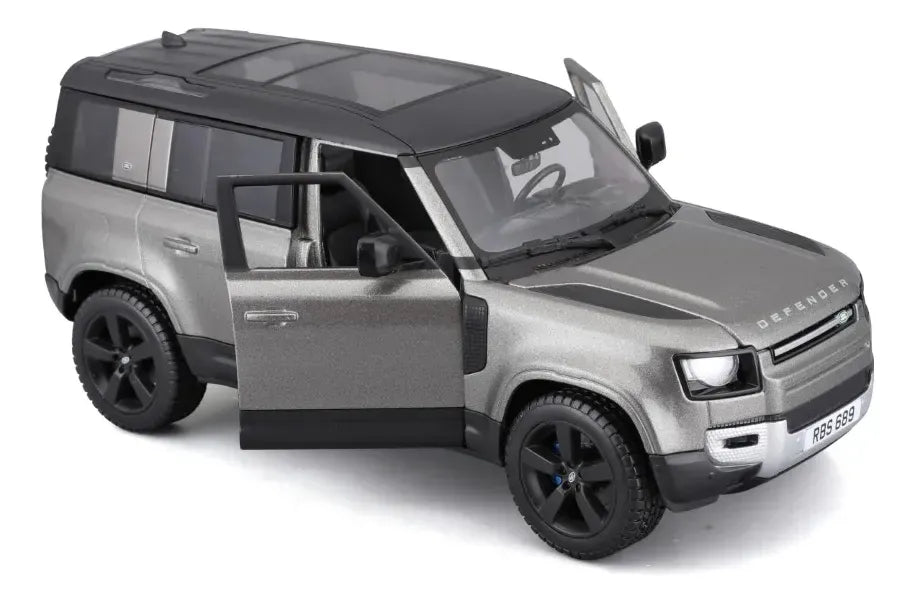 Bburago 1:25 Land Rover Defender 2022 Gris 18-21101