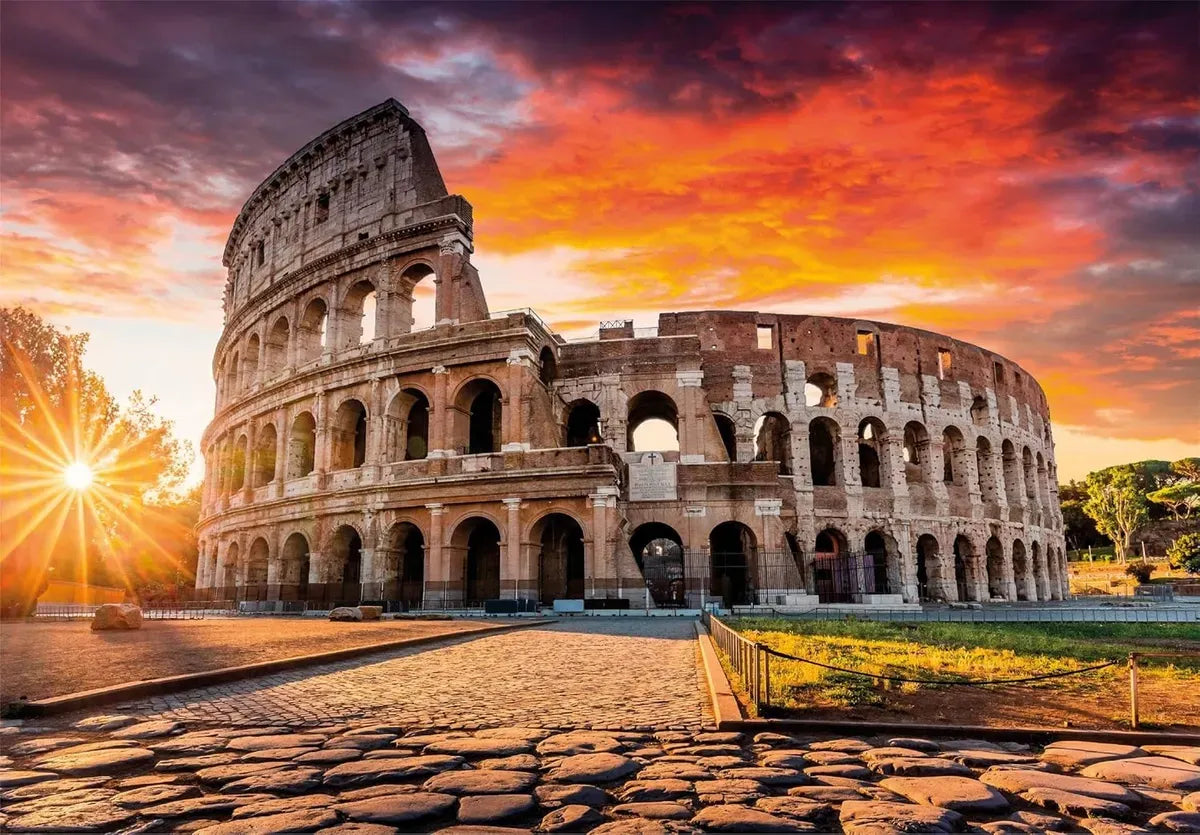 Clementoni Puzzle 1000pzs Atardecer en Roma 39822