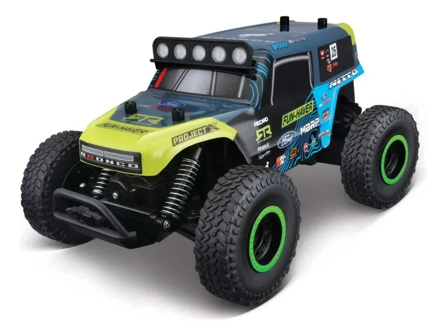 Maisto Ford Bronco R Buggy a Radio Control Negro/Verde 81605