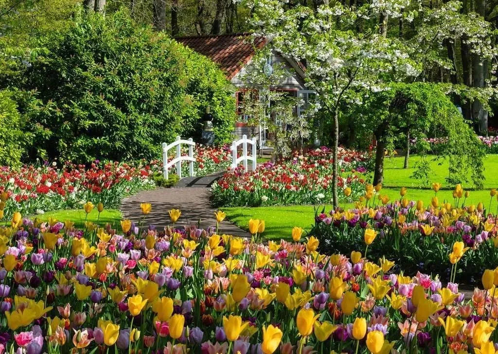 Ravensburger Puzzle 1000 Pzs Keukenhof Gardens 12000851
