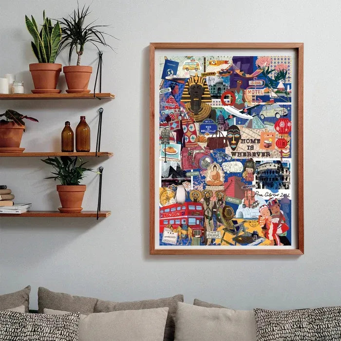 Puzzle More Is More - Travel& Cultures 1000 Pzas 37072 Clementoni
