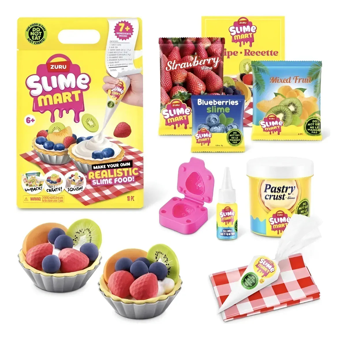 Slime Mart Bolsa De Compras Frutas 6068