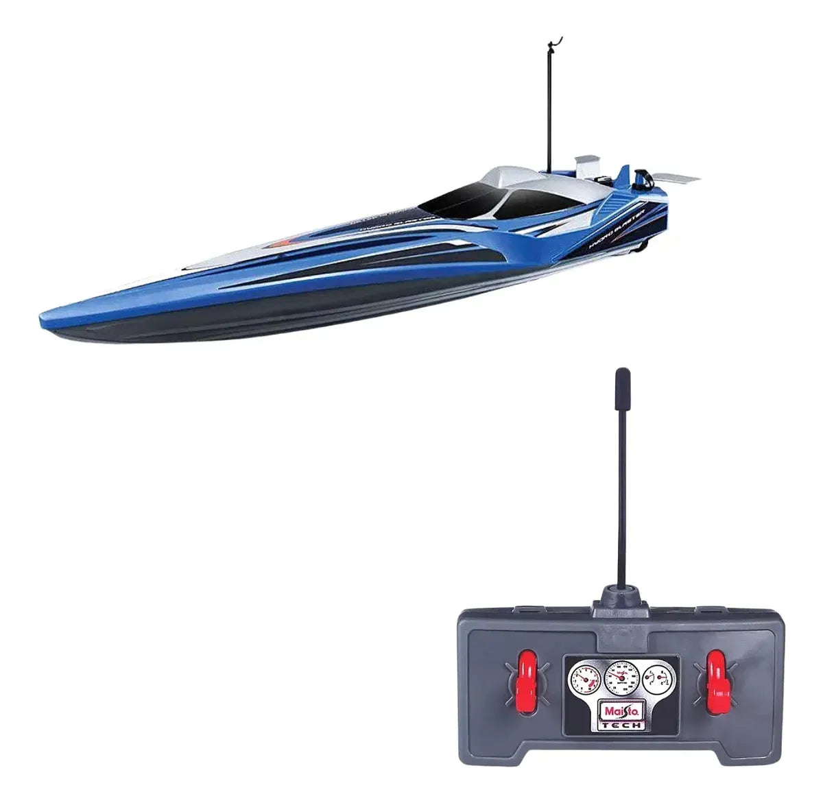 Maisto Hydro Blaster Boat a Radio Control Blanco/Azul 82763