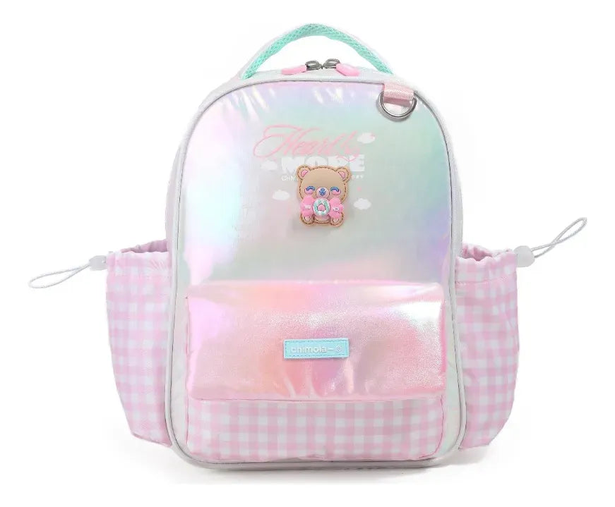 Chimola Mochila Espalda 14p Spin Bear White FS129
