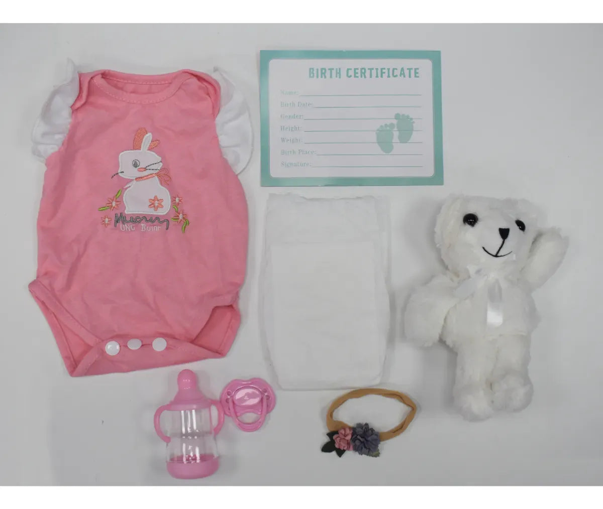 Muñeca Newborn 45 cm con Accesorios S43521