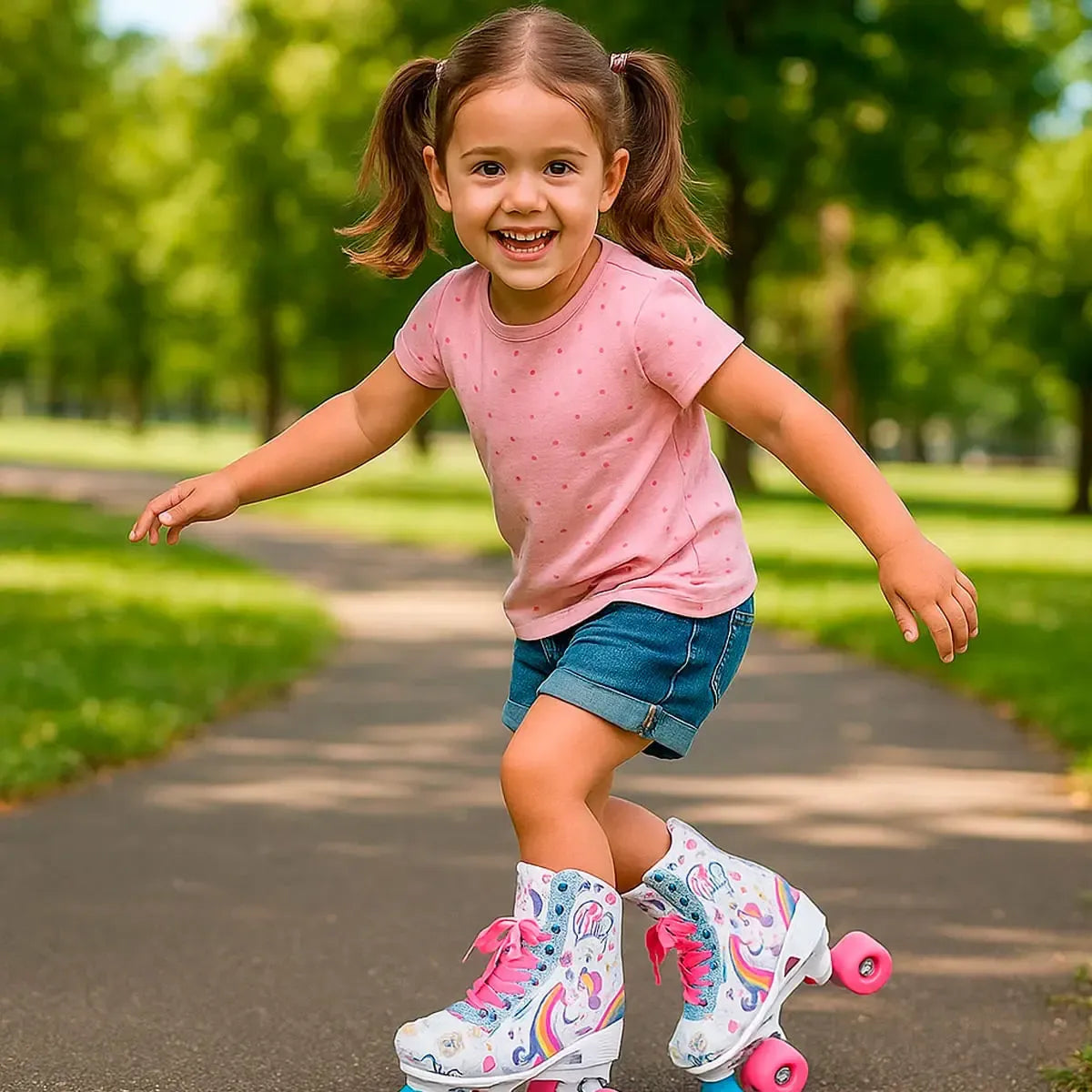 Patin Artistico Tiny Unicornio Extensible 32-38 12257