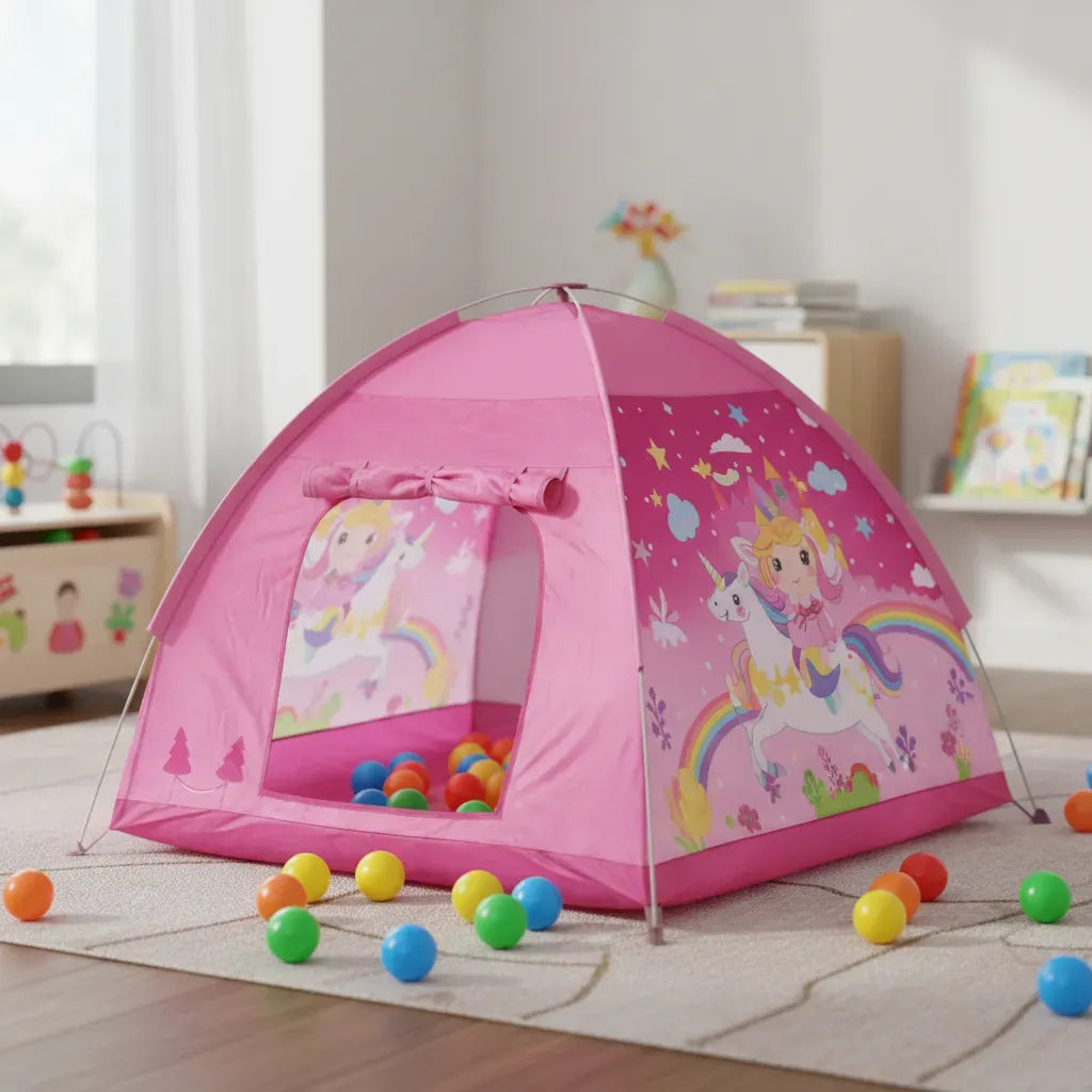 Carpa De Juegos Infantil Iglú + 6 Pelotas 3104767 Shine Rosa