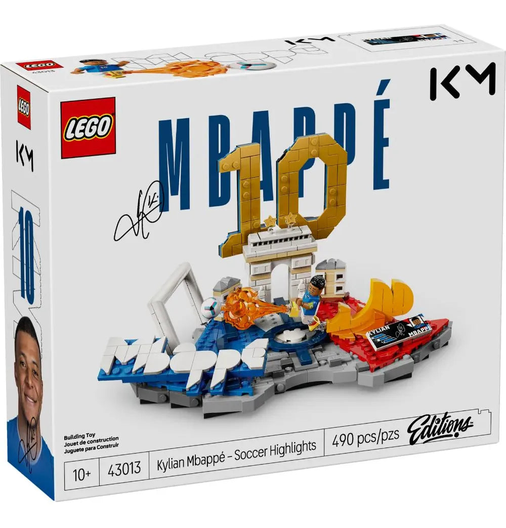 Lego Editions: Kylian Mbappé Fenómenos del Fútbol 43013