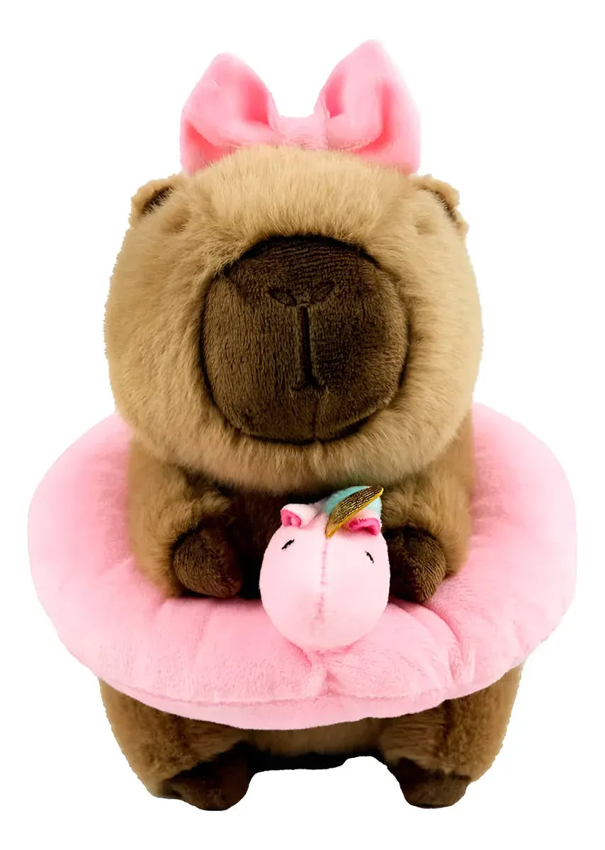Peluche Capibara 20cm con Flotador 09LP000406