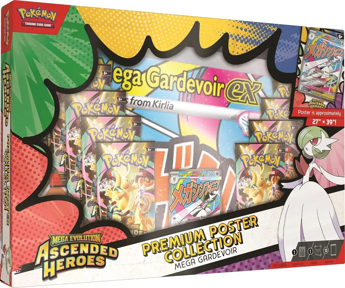 Pokémon TCG Ascended Héroes Premium Poster Mega Ingles 1724