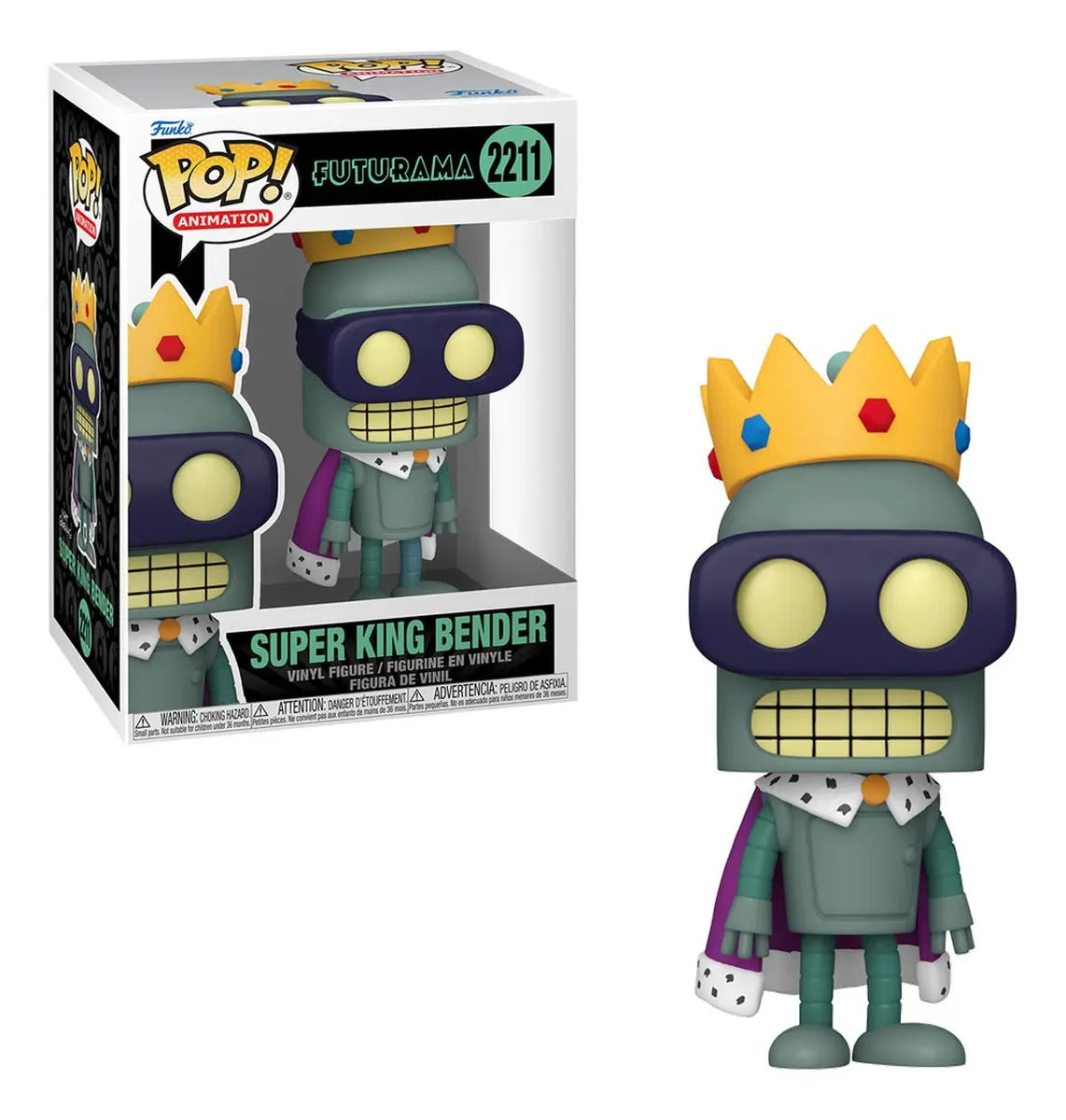 Funko Pop Animation: Futurama S5- Super King Ben 90430