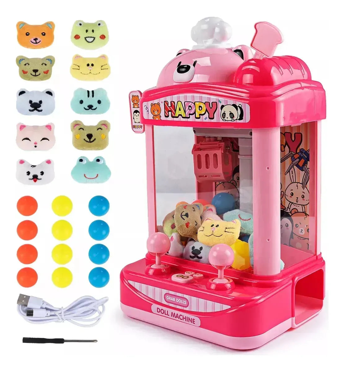 Maquina De Peluches Rosa 7153 (8617)
