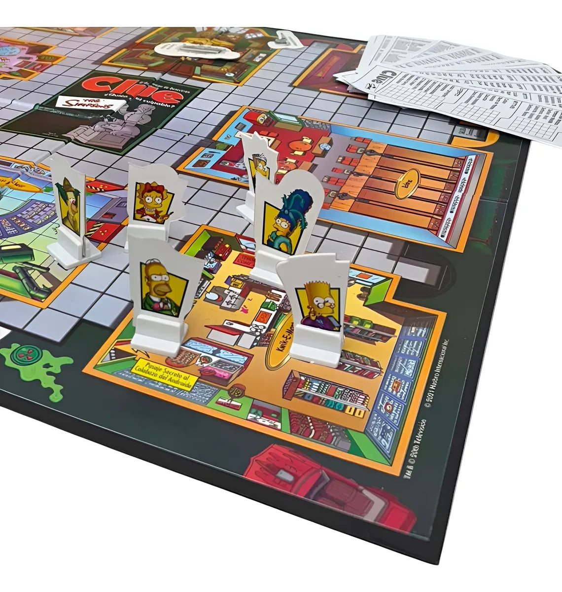 The Simpsons Clue Juego Detectives Art 9771