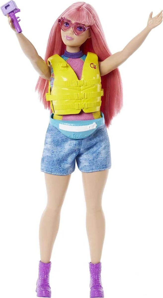 Muñeca Barbie Camping Y Kayak Daisy Hdf75 Mattel