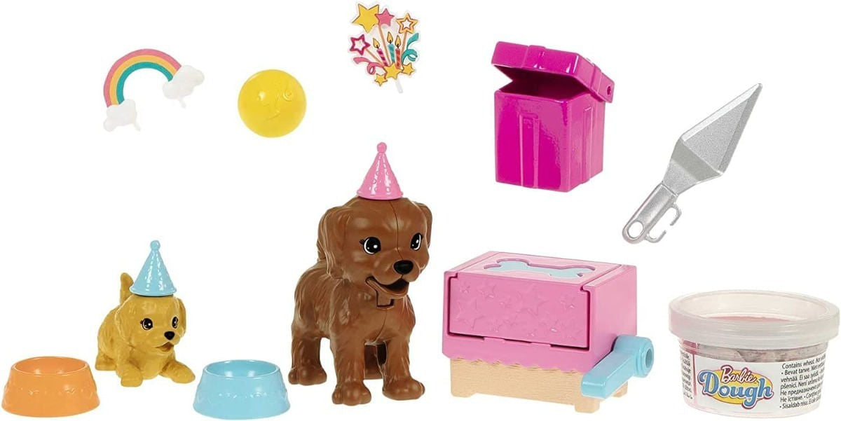 Muñeca Barbie Fiesta De Perritos Mattel Gxv75