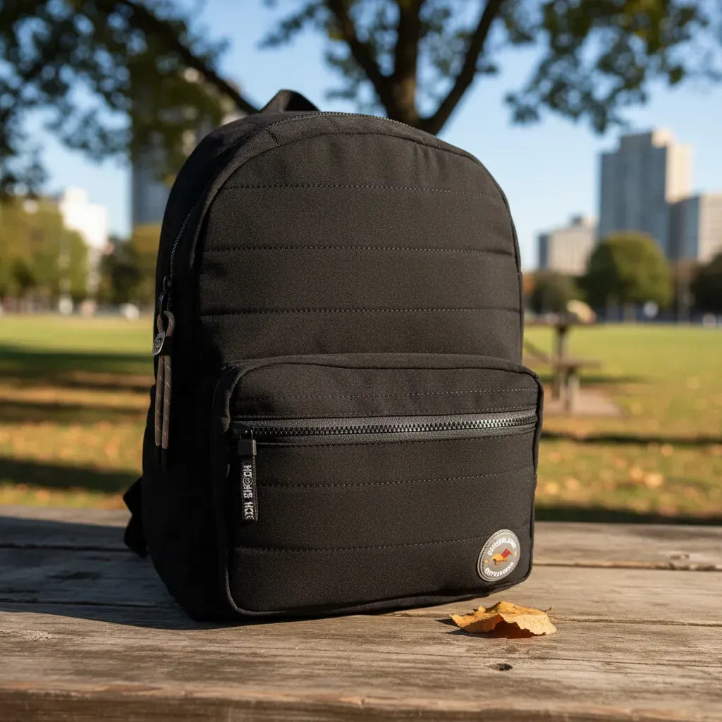 Mochila Espalda 18 Pulgadas Escolar Sl2502n Kinderland Negro