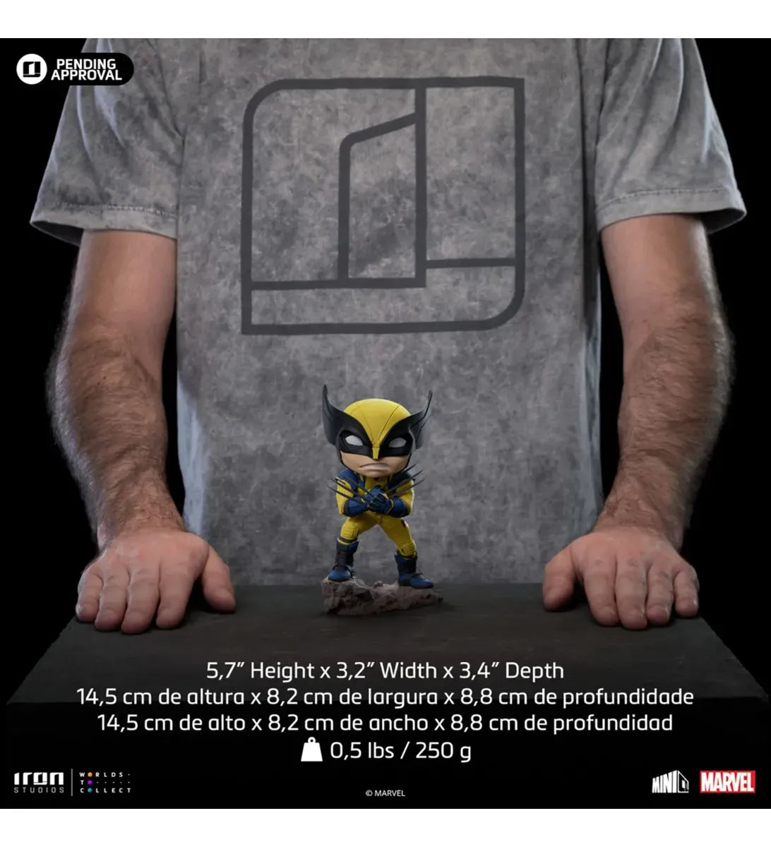 Iron Studios Minico Wolverine - Deadpool & Wolverine MARCAS104224-MC