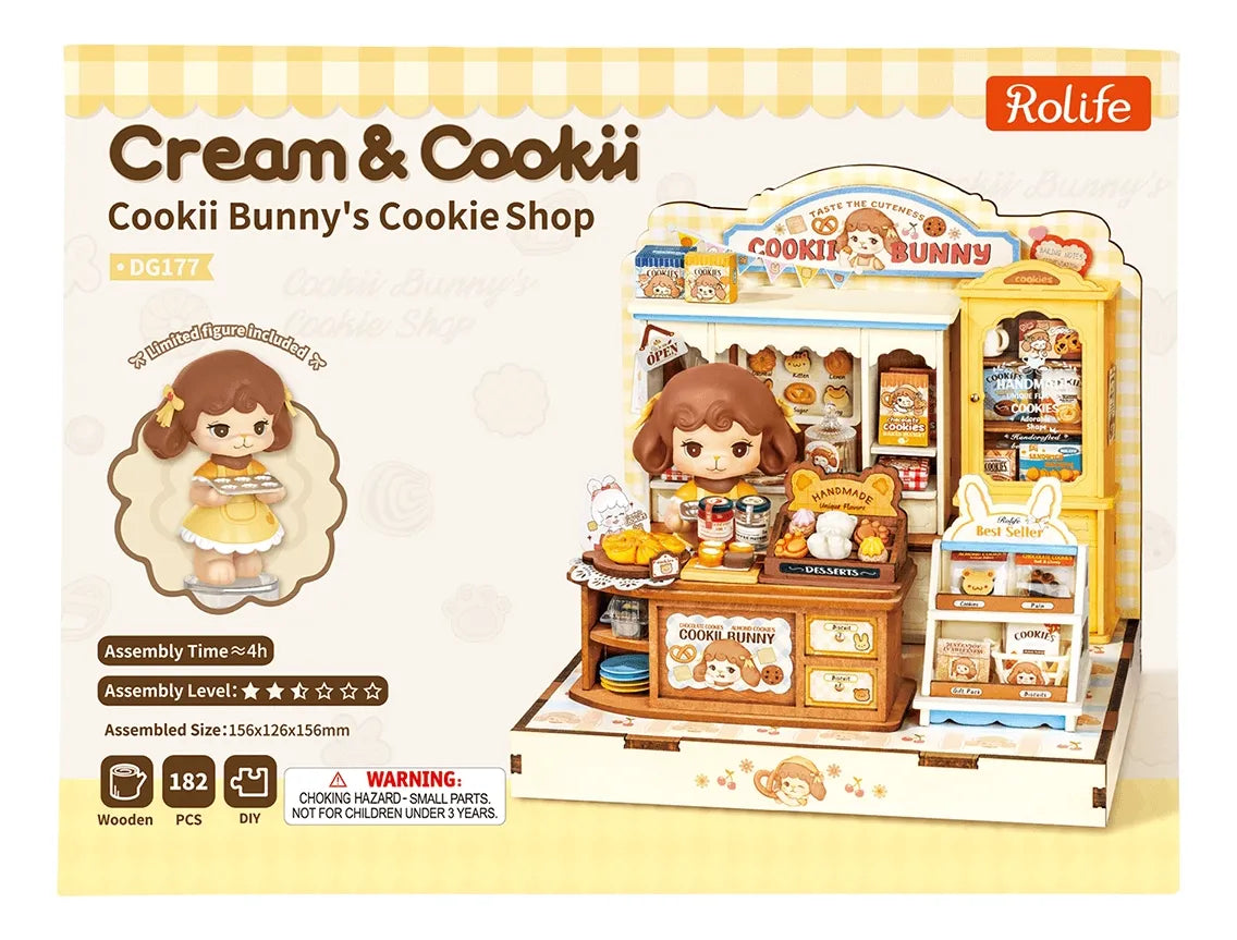 Robotime Rolife Cookii Bunny's Cookie Shop DG177