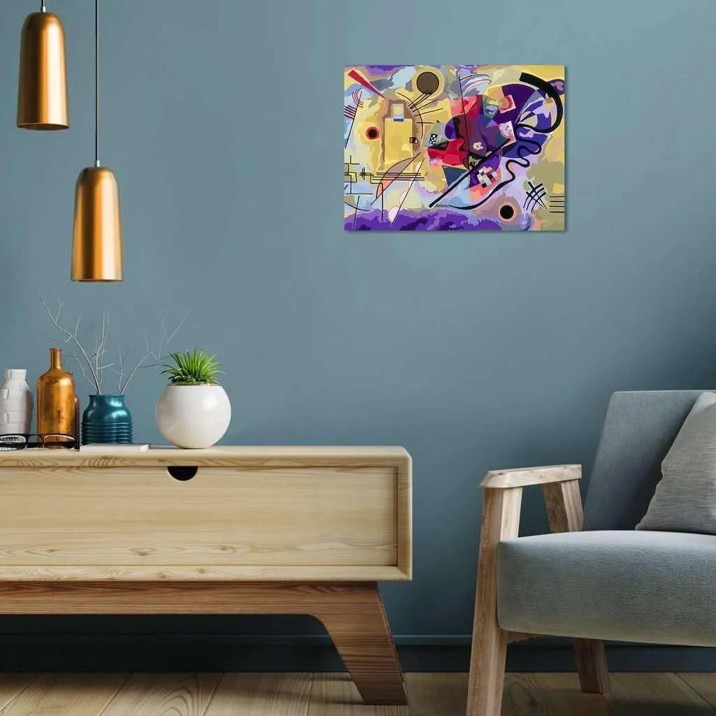 Ravensburger CreArt Pinta Por Numeros Kandinsky: Yello 23650