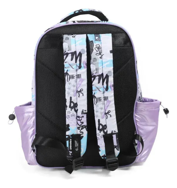 Chimola Mochila Espalda 17p Coquette Blockcore Purple TR208