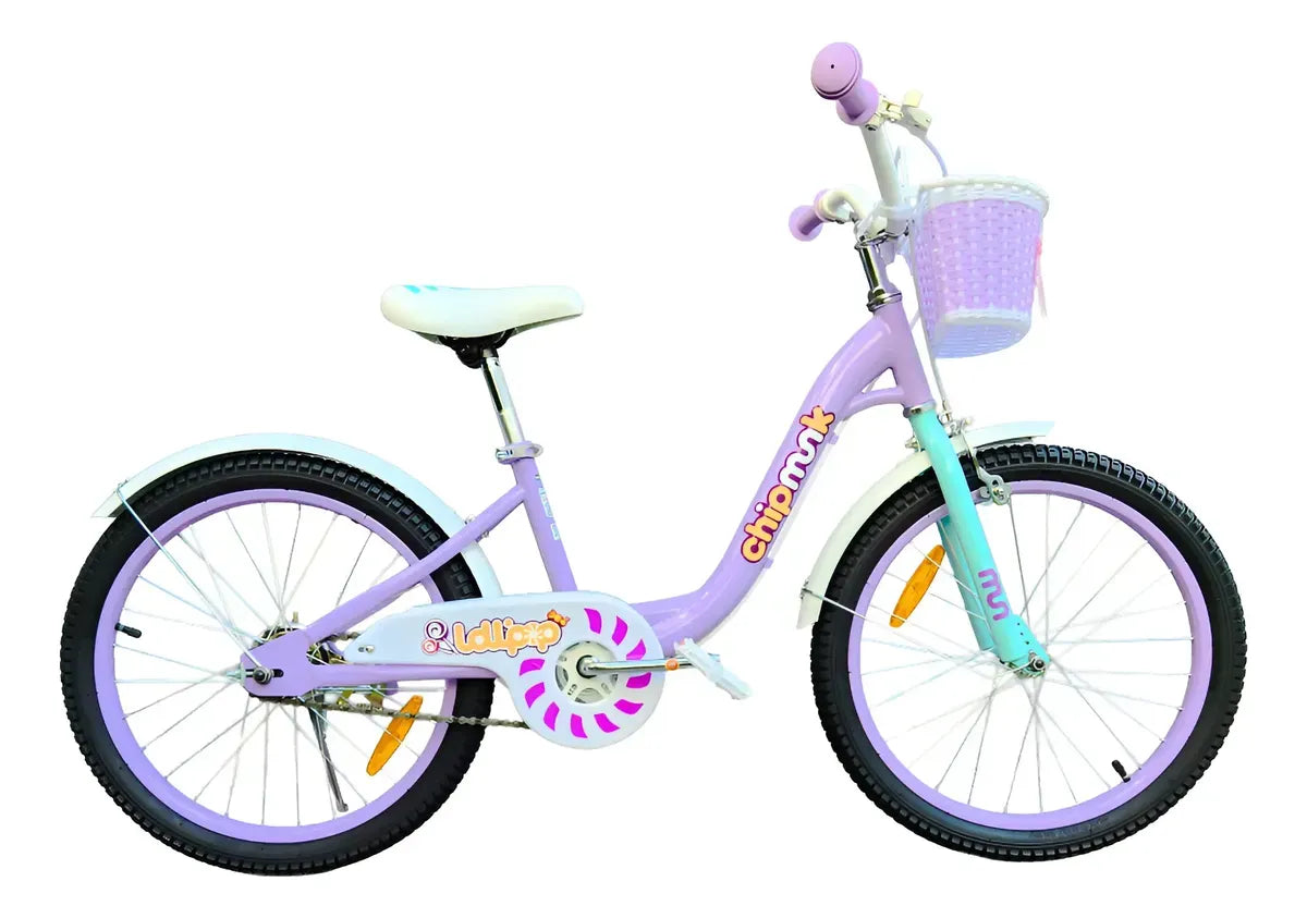 Bicicleta Infantil Royal Baby Chipmunk MM Purpura R20 CM20-2