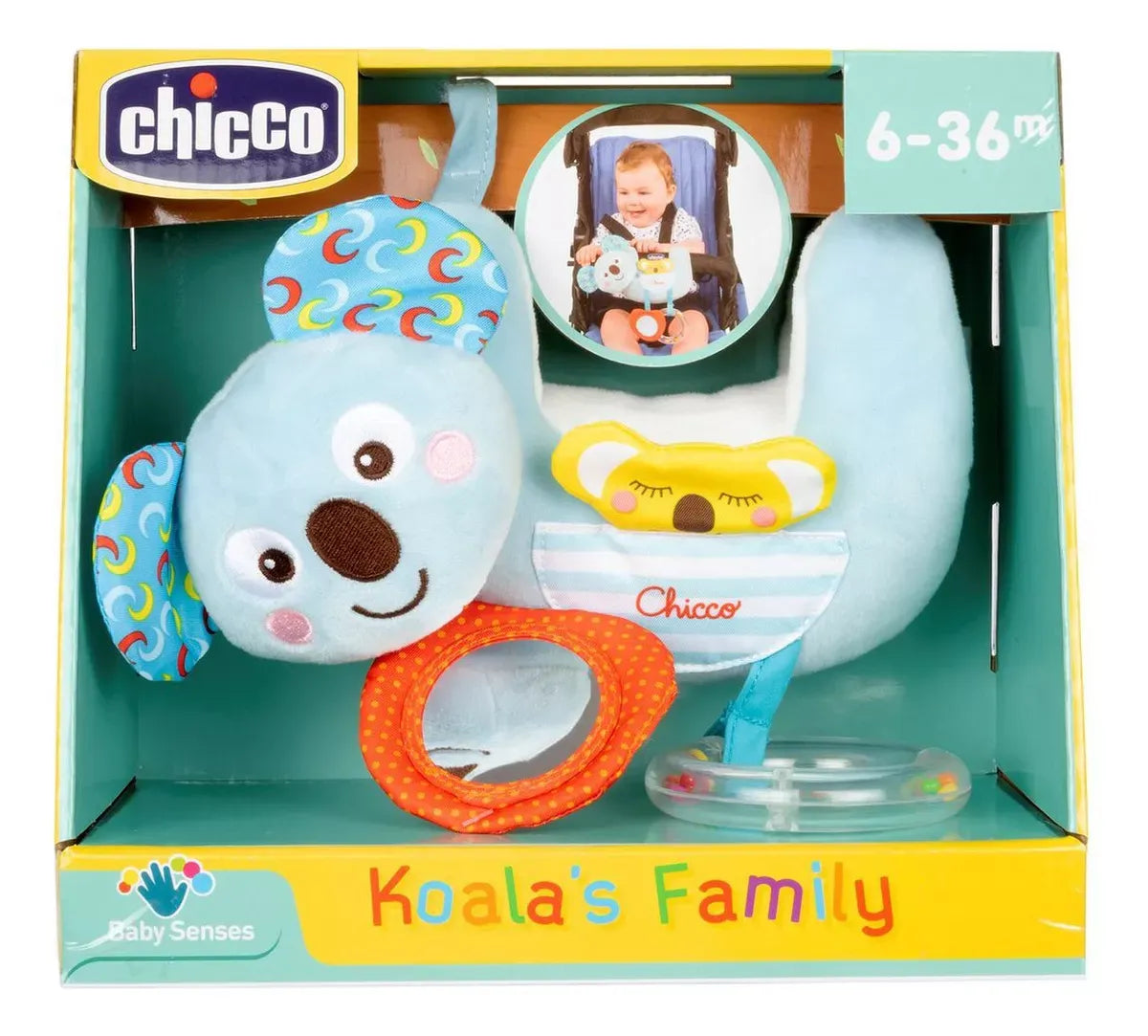 Chicco Baby Senses Sonajero Koala's Family 10059 10856