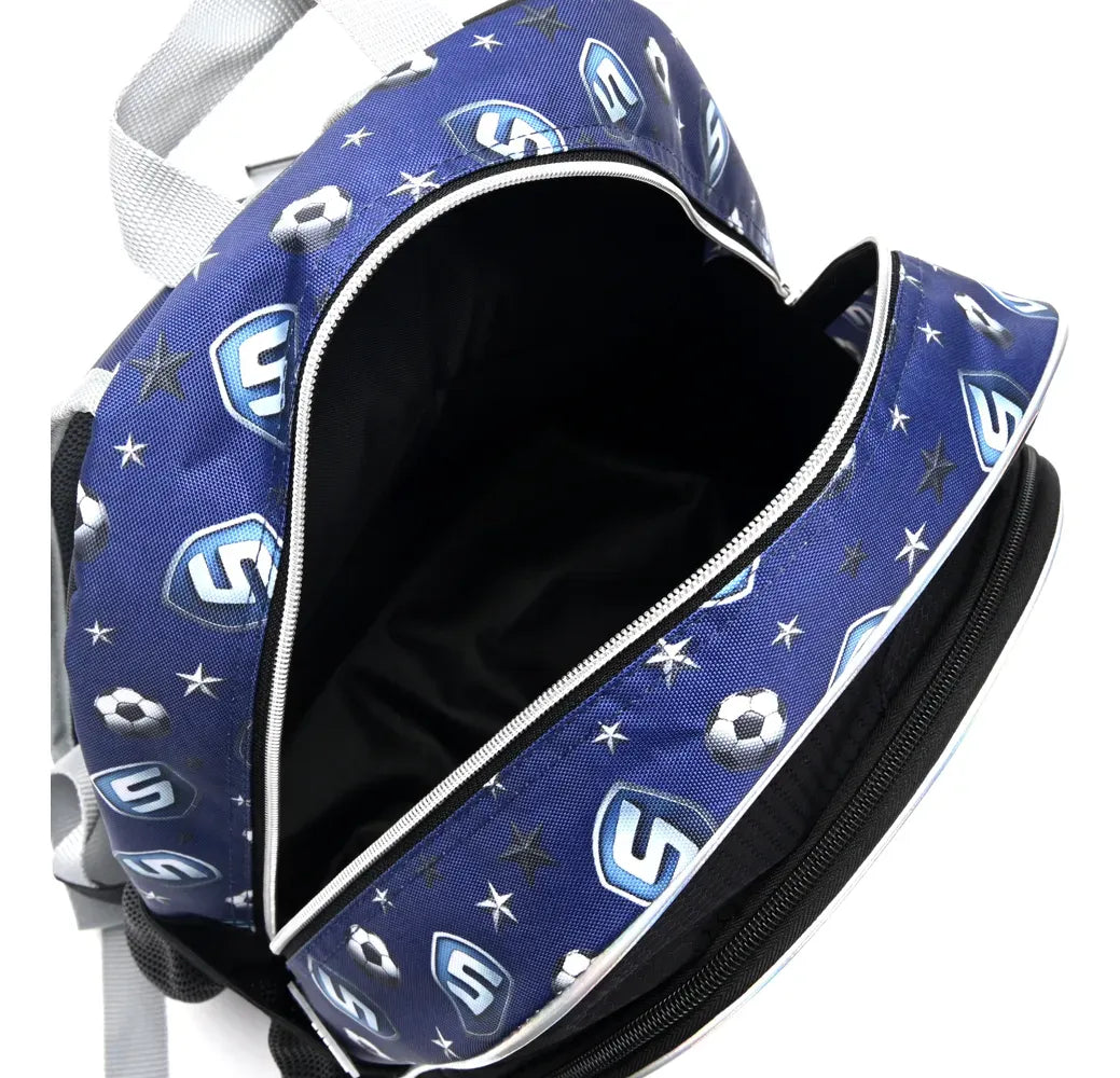 Skora Mochila Carro Let S Play Futbol 16p 42967 Azul