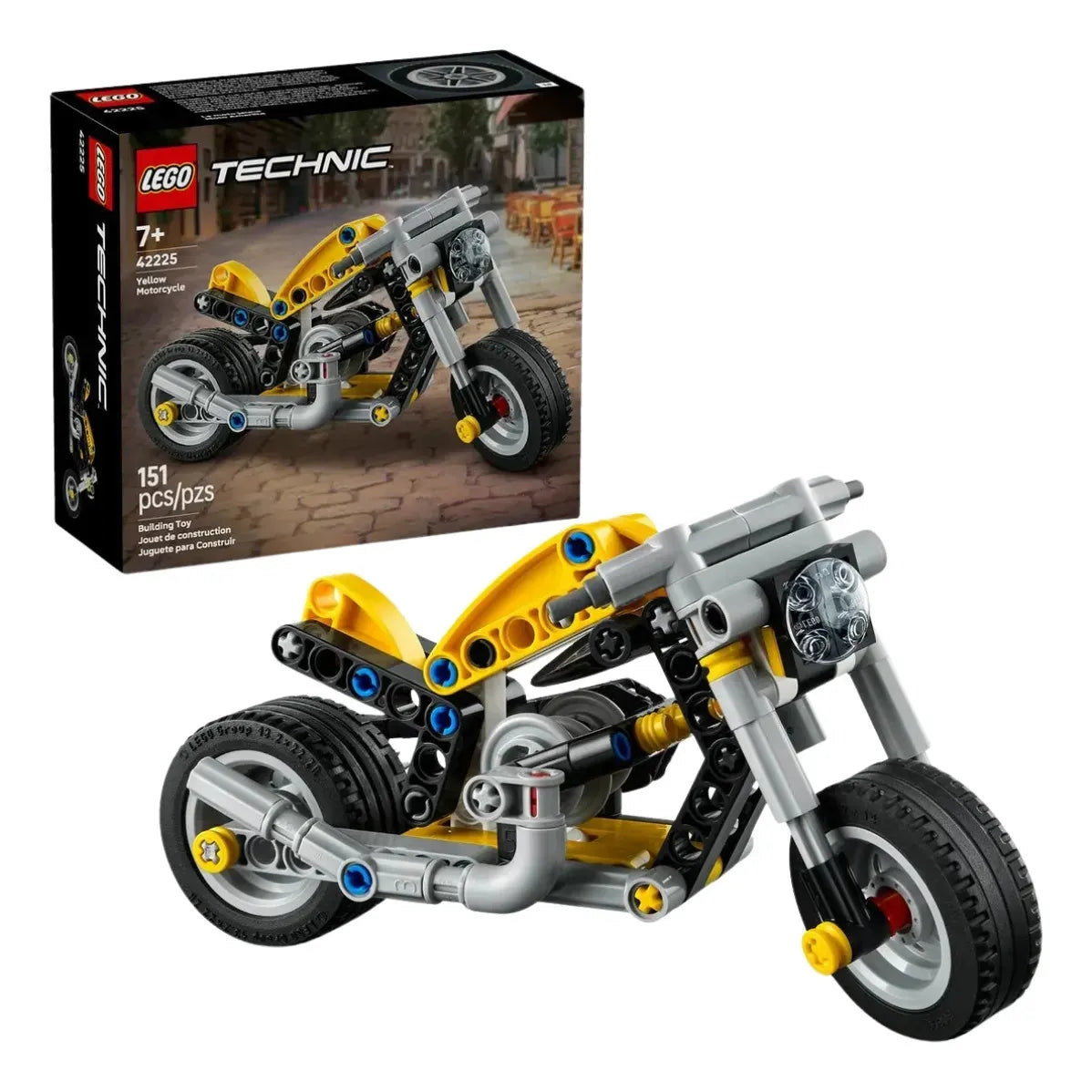 Lego Technic: Moto Amarilla 42225