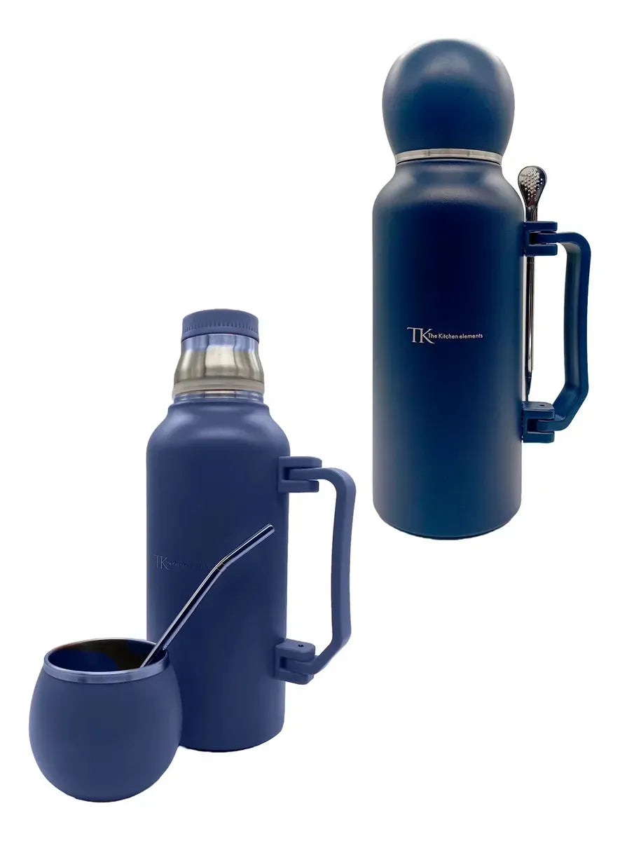 Termo con pico matero 1,3L Tapa doble pared + Bombilla 16110/635