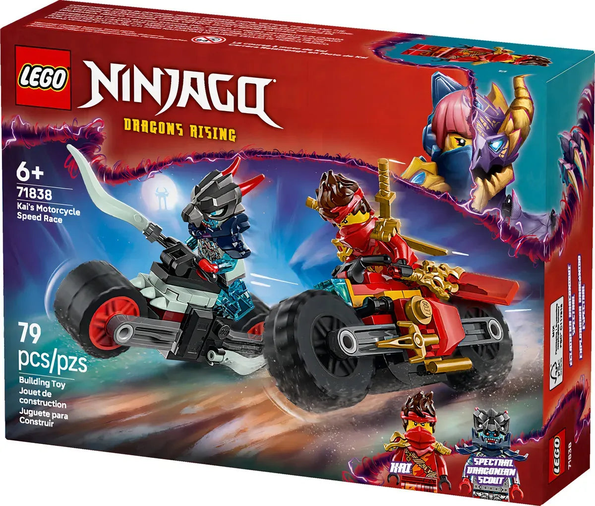 Lego NINJAGO Moto de Kai 71838