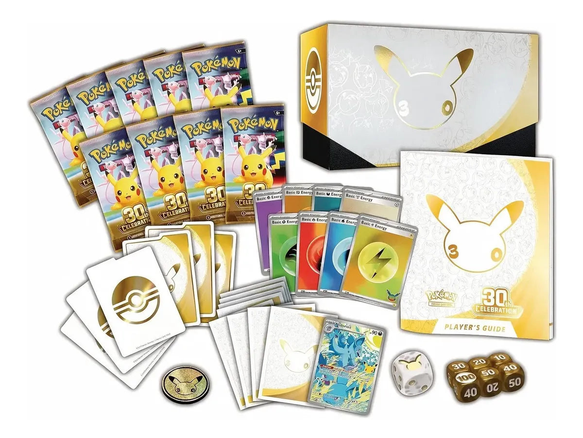 Pokemon Tcg: 30th Celebration Elite Trainer Box Ingles 10-10447-110