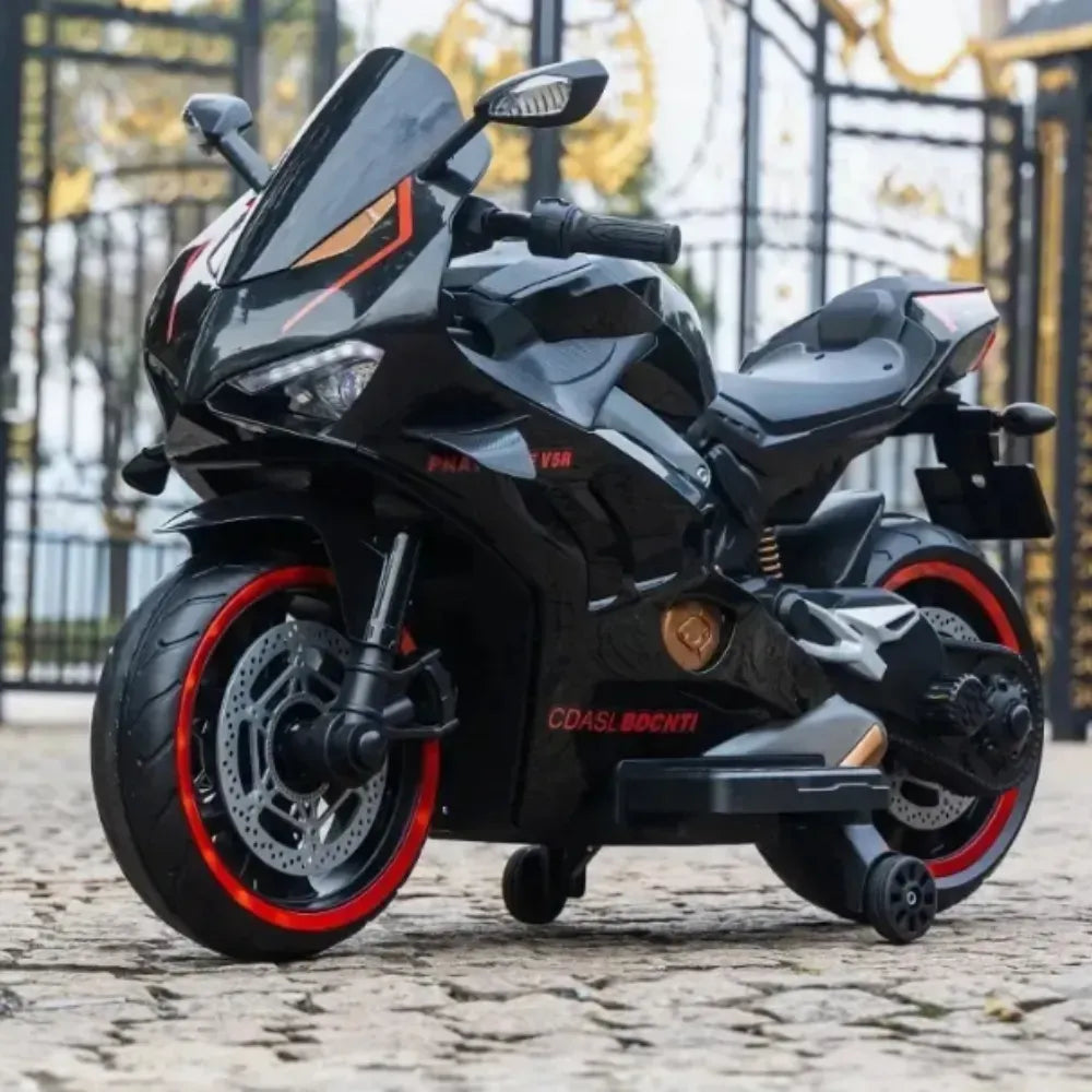 Moto a bateria Negra HS-V5