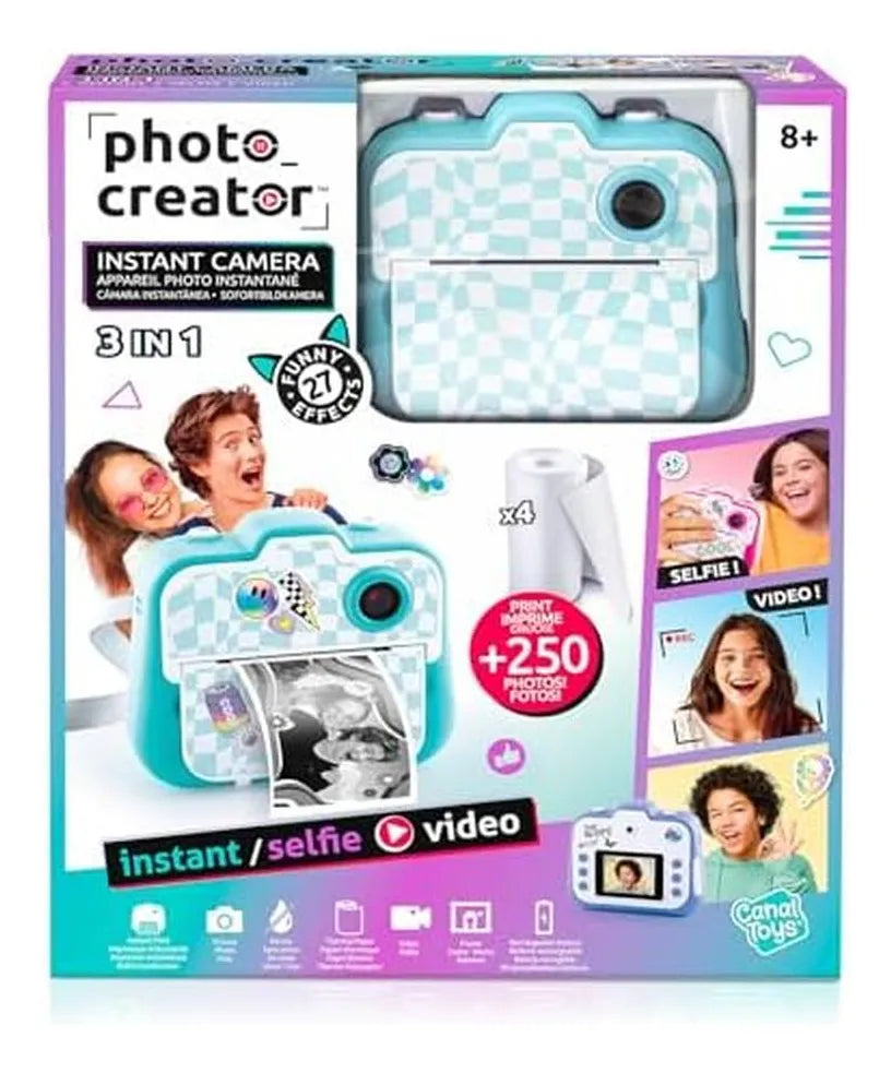Photo Creator Camara Instantanea 3 En 1 Clk001