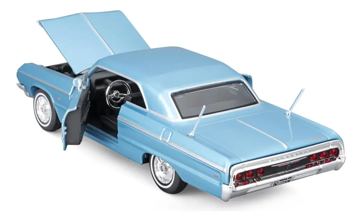 Maisto 1:26 Chevrolet Impala SS 1964 Azul Metalico 32908