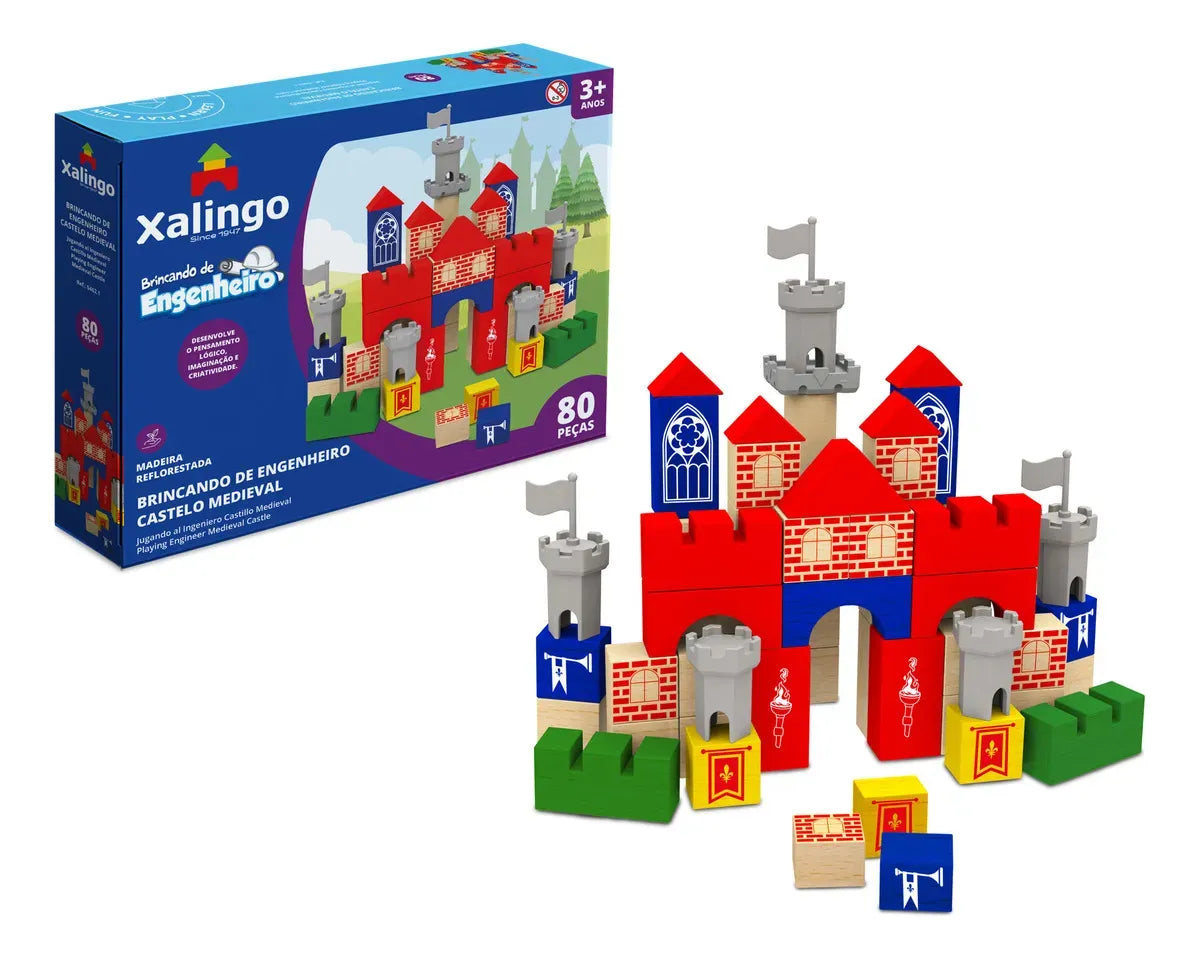 Jugando Al Ingeniero Castillo Medieval 80 pzs 0995462.1