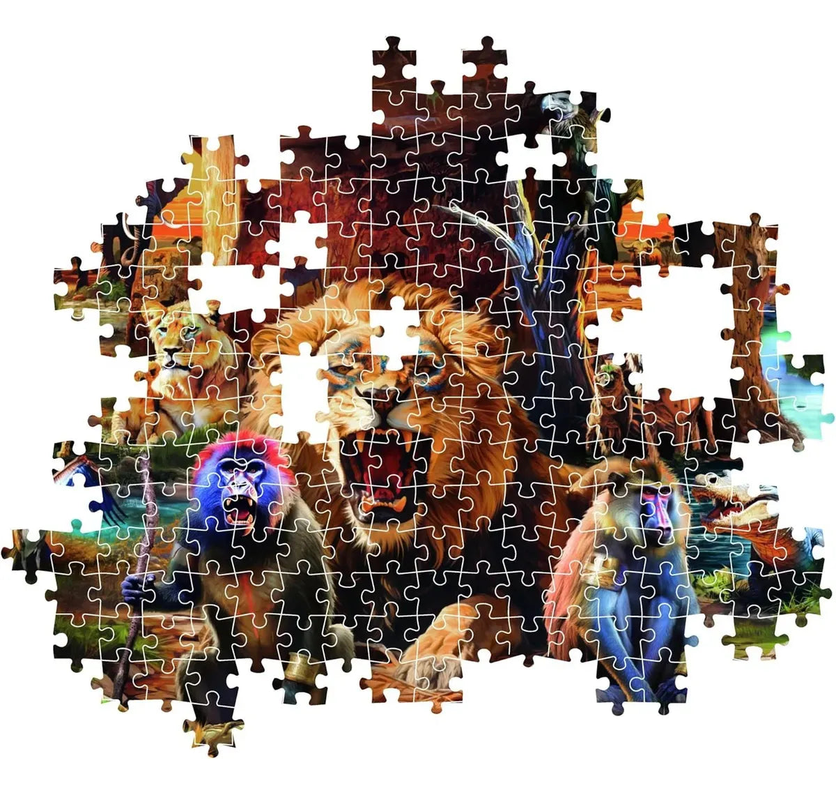 Puzzle Hqc The Tribal Society 1500 Pzas 31724 Clementoni