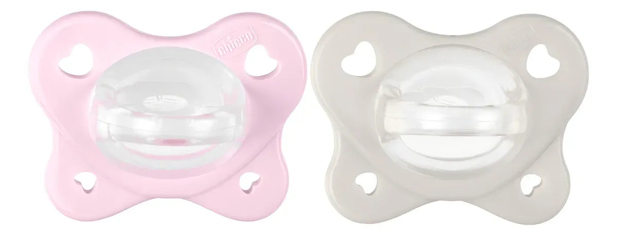 Chico Chupete Ph Dual Soft Silicona Rosa 2-6m 2ud 7308851