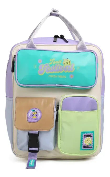 Mochila Fruit Festival light Purple M213