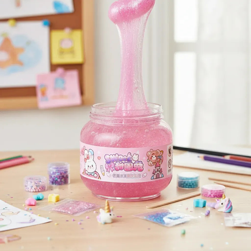 Slime Conejito Violeta 355 Grs Kl711 Shine
